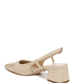 Heel-Sam Edelman Tarra 2 Gold Slingback