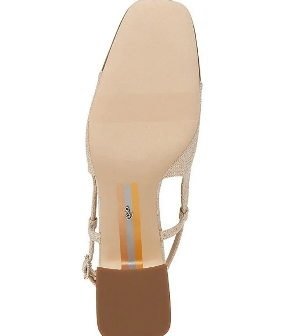 Heel-Sam Edelman Tarra 2 Gold Slingback