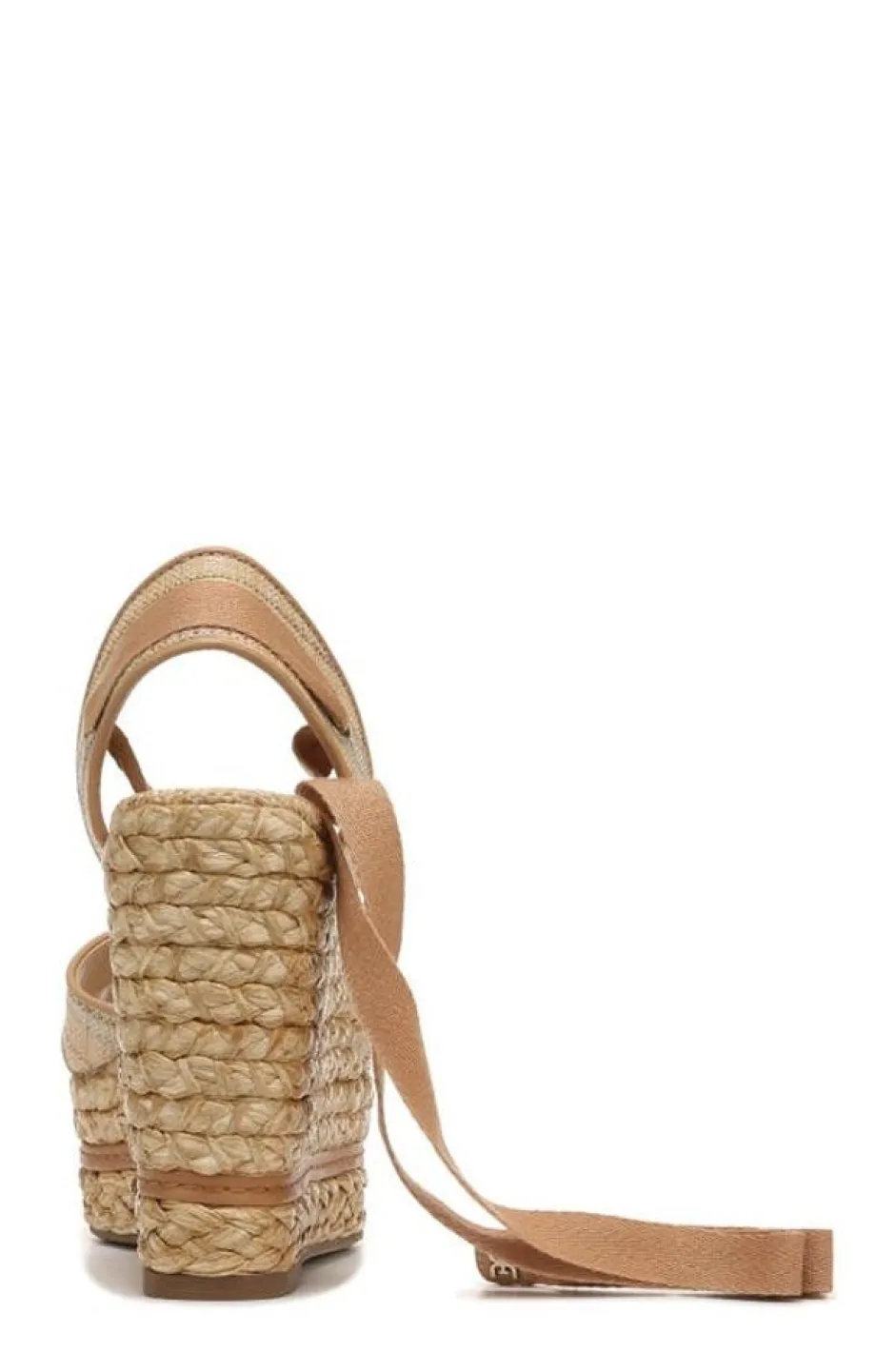 Wedge-Sam Edelman Vaughn Ankle Wrap Espadrille Platform Wedge Sandal