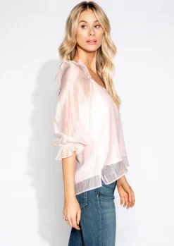 Blouses-S'edge Apparel S'Edge Apparel Cameron Top Ballerina