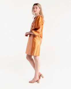 Blouses-S'edge Apparel S'Edge Apparel Colette Dress Copper