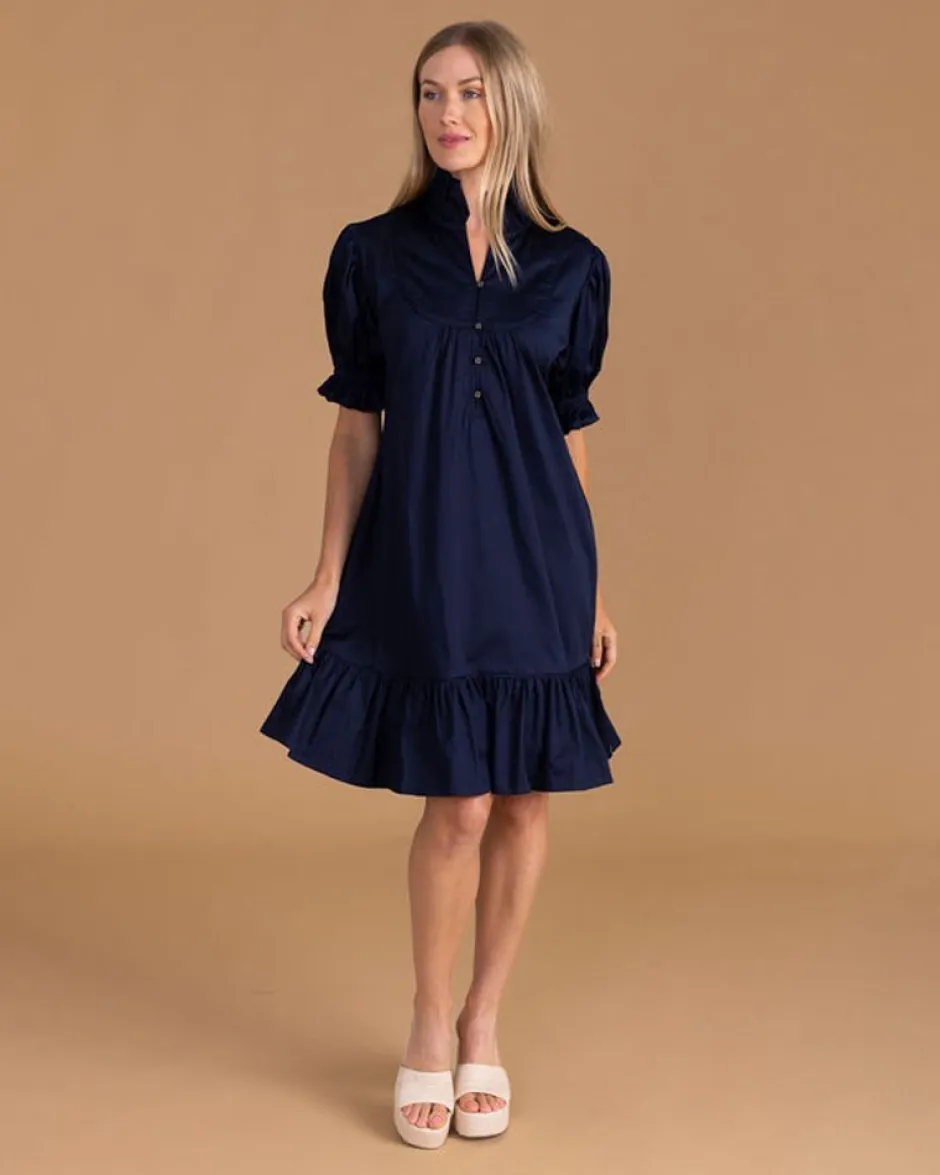 Midi-S'edge Apparel S'Edge Apparel Erin Dress In Passport