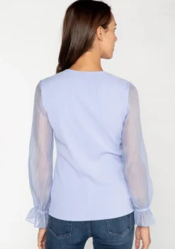 Blouses-S'edge Apparel S'Edge Apparel Murphy Top Party Peri