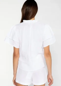 Blouses-S'edge Apparel S'Edge Apparel Sally Top White