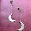 Jewelry-Sheila Fajl Manduka Earrings Silver