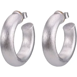 Jewelry-Sheila Fajl Small Chantal Hoops Silver