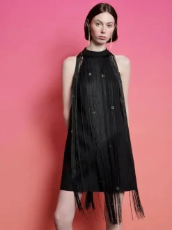Mini-Sister Jane Frida Fringe Mini Dress