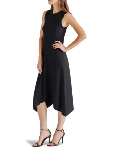 Midi-Steve Madden Anisa Black Dress