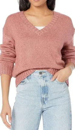 Sweaters-Steve Madden Houston Sweater Rose