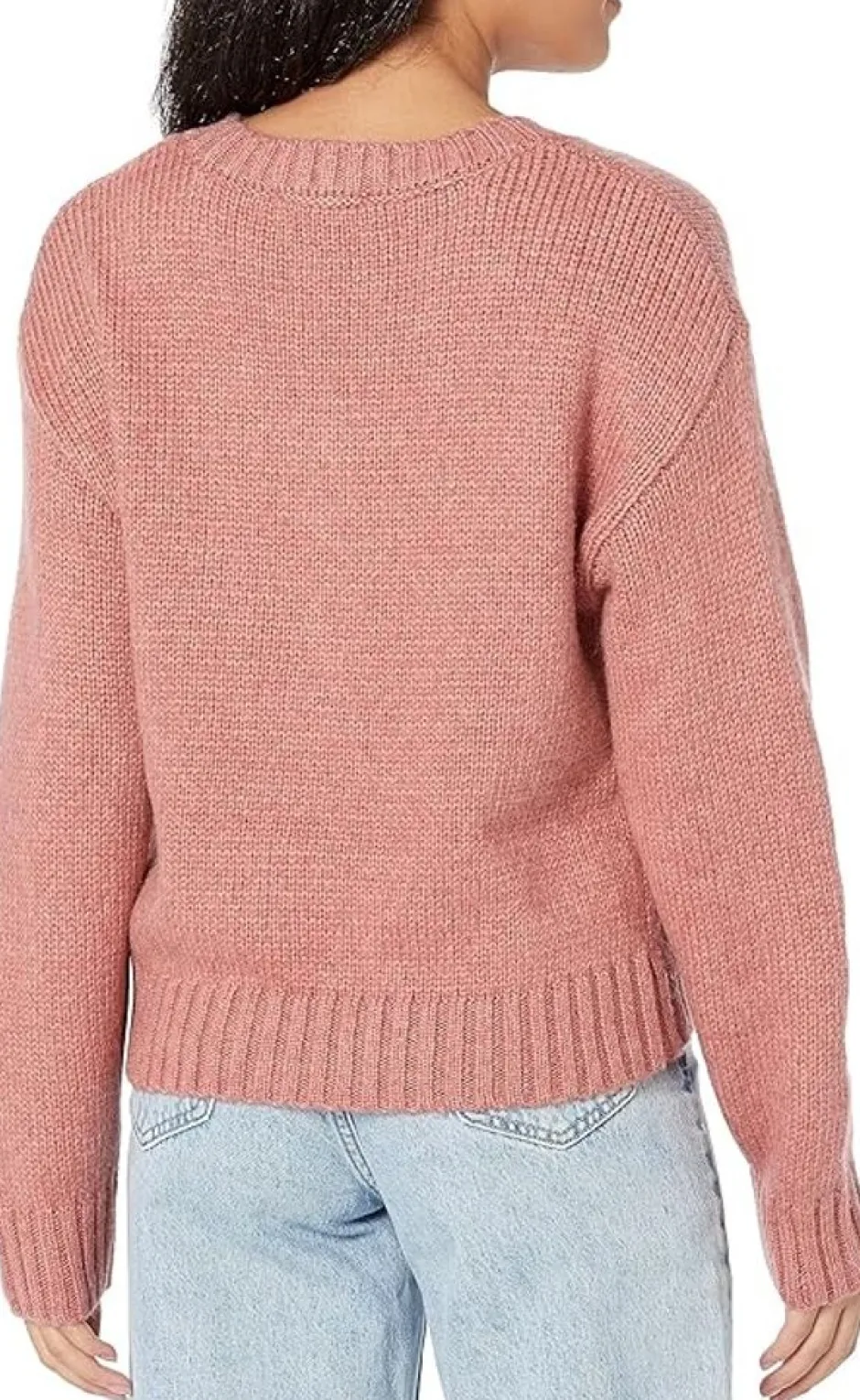 Sweaters-Steve Madden Houston Sweater Rose