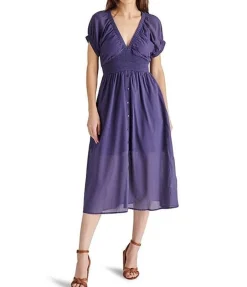 Midi-Steve Madden Tahlia Dress Vintage Blue