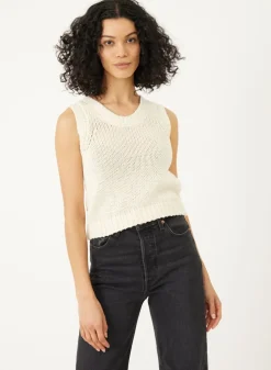 Tanks-Stitches and Stripes Madison White Tank