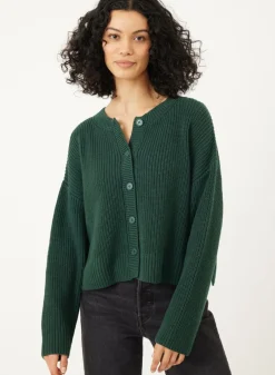 Sweaters-Stitches and Stripes Reese Green Cardigan