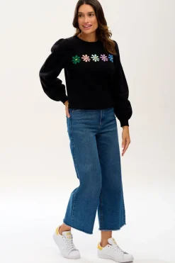 Sweaters-Sugarhill Brighton Andrea Rainbow Daisies Jumper