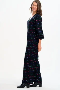 Jumpsuit-Sugarhill Brighton Angie Jumpsuit - Black, Moon Phases