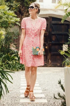 Mini-Sugarhill Brighton Gail Dress Rainbow Daisies