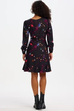 Mini-Sugarhill Brighton Juliette Dress - Black, Colourful Universe