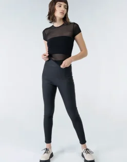 Leggings-Unpublished Ava Vegan Legging In Burnished