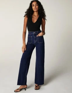 Jeans-Unpublished Noemi Long High-Rise Wide Leg In Robertson